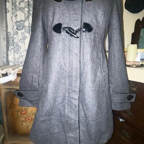 Guess womens wool overcoat, size M - Picture 2 of 9